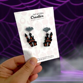 Haunted House Earrings