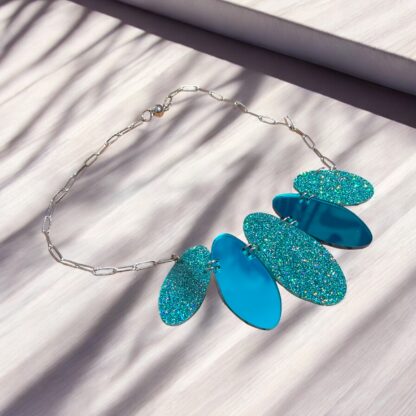 Necklace - Teal - Image 2