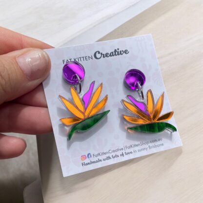 Birds of Paradise Earrings